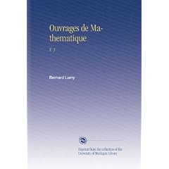 Ouvrages de Mathematique: V. 3
