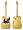 www.gitarrenhersteller.com - Fender (Mexico) Classic Player Baja Tele MN E-Gitarre + Tasche blonde