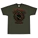 Jimi Hendrix - On Fire Flocked T-Shirt
