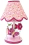 Lambs and Ivy Tivoli Garden Lamp with Shade, Raspberry
