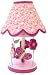 Lambs and Ivy Tivoli Garden Lamp with Shade, Raspberry