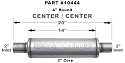 MagnaFlow 10444 Stainless Steel 2" Round Muffler