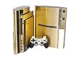 PlayStation 3 Skin (PS3) - NEW - BRUSHED GOLD system skins faceplate decal mod
