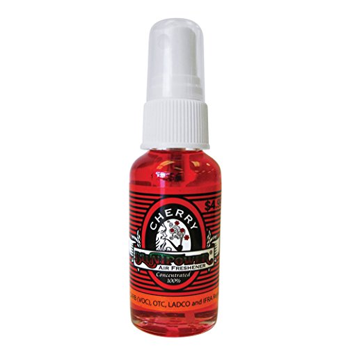 BluntPower 1 oz Glass Bottle Oil Based Concentrated Air Freshener & Oil Burner, Cherry