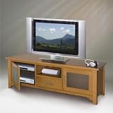 65-Inch Wide Credenza Unit - TV Stand & Audio Rack Combo-model:EL746