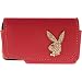 Xcite Universal Playboy Bunny Leather Horizontal Case with Clear Stones