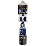 スーパーツール(SUPERTOOL) 電ドル用ソケットビット (首振りタイプ) 21mm DSU-21H