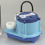 Little Giant 6-CIA, 1/3 HP, 45 GPM - Automatic Submersible Sump Pump, 10' power cord (506168)