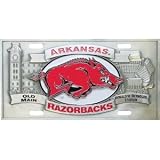Arkansas Razorbacks License Plate - NCAA College Athletics Fan Shop Sports Team Merchandise