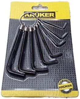 Hexagonal Male Wrench One set contained 8 sizes of wrench.