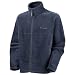 Columbia Men’s Steens Mountain Full Zip Fleece Jacket, Columbia Navy, 1X