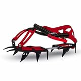  : Salewa Steigeisen Dru Step-In mit Antiboot, schwarz/rot