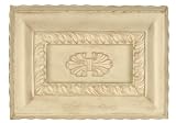 Craftmade Lighting CH1201-AWD Hand Carved Rectangle Chime, Antique White Distressed Finish