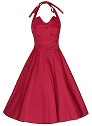 Sleeveless Cotton/Elastane Vintage Evening Dress/Wedding Party Dress 