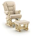 Shermag Glider Rocker Combo, Natural with Oatmeal
