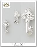 【Juicy Couture】【ジューシークチュール】 Key Studsデザインピアス【予約商品s】
