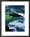 Cloud Reflecting in Eastern Lake Bohinj with Ribcev Laz in Background, Bohinj, Slovenia Styles Framed Art Poster Print by Martin Moos, 18x22