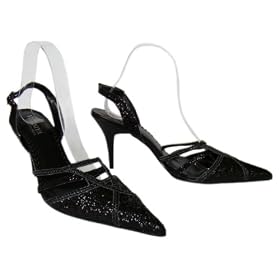 Edle Glamour Abendschuhe -Sandalette