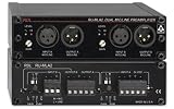 RDL RU-MLA2 Audio Preamplifier 2 CH, Detachable IO Terminal Blocks, Gain Trim on Each Input