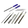 12 Pc Neiko Heavy Duty File Set w/ PVC Handle