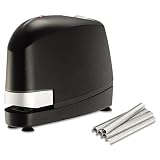 Electric Desk Stapler, 45 Sheet Capacity, Black