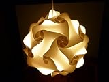 Puzzle Lampe / Deckenlampe / H&auml;ngeleuchte 30 Puzzleteile XL (ca. 45 cm)