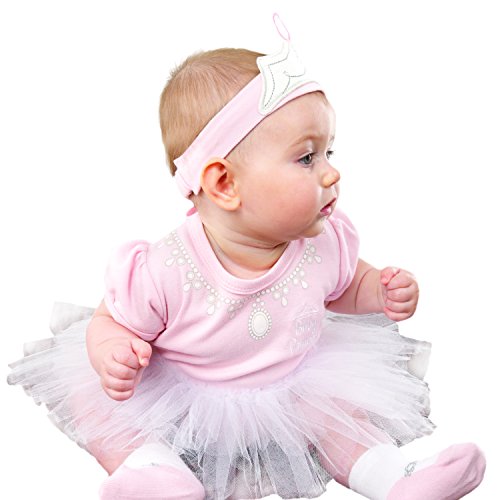 Baby aspen baby-girls newborn big dreamzzz princess 3 piece set, …