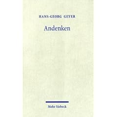 Andenken: Theologische Aufs�tze