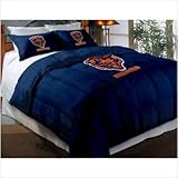 Chicago Bears Comforter Set: Twin Comforter with Shams
