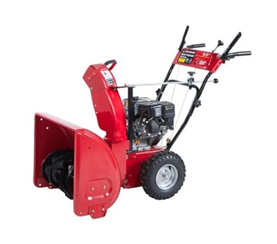 Powerland PDST24E 2 Stage Gas Snow Blower, 24-Inch