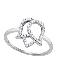 0.22CTW-DIA FASHION RING