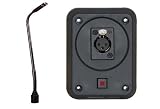 Audio-Technica PRO 49QL Gooseneck Microphone 16.5 Podium Microphone with AT8647QM-S Shock Mount Plate