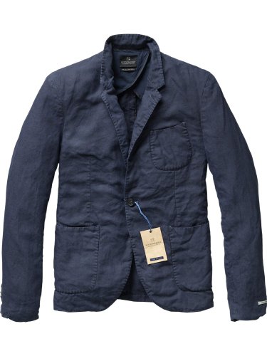 Scotch & Soda Herren Sakko 12010230002 - Blazer - city blazer, Gr. 54 (XXL), Blau (58 - ni Preisvergleich