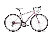Giordano Libero 1.6 White/Pink Womens Road Bike-700c (15-Inch Frame)