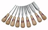 Dastra 9 Pc Scroll Carving Set