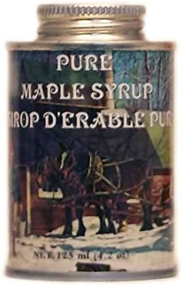 Ferguson Farms 100% Pure Vermont Maple Syrup, Grade A Dark, Round Tin 4oz