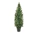 6' Artificial Cedar Pine Piral Topiary Tree