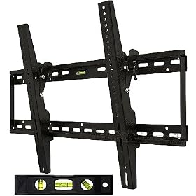Cheetah Mounts APTMM2B Flat Screen TV Wall Mount Bracket, uses Universal Tilt Mount 32-55" - Plasma, LED, LCD TV Wall Mounts Mounting Brackets