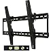 Cheetah Mounts APTMM2B Flat Screen TV Wall Mount Bracket, uses Universal Tilt Mount 32-55" - Plasma, LED, LCD TV Wall Mounts Mounting Brackets