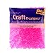Pony Beads, Hot Pink Trans, 6 x 9mm, 720pc Pkg