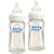 BornFree New Vented Glass Bottle 260ml Twin Pack