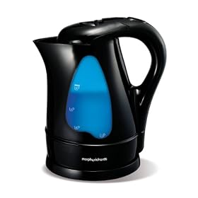 Morphy Richards Opera 43633 Jug Kettle with Whistle, Black