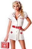 Velvet Kitten Nurse Feel Good Set in White / Red Picture