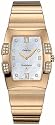 NEW OMEGA CONSTELLATION QUADRELLA LADIES WATCH 1186.75.00