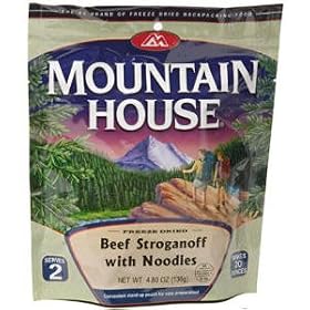 Mountain House Beef Stroganoff - 2 Serving Entree