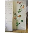 Nasturtium Floral Wall Sticker Decoration - repositionable