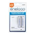 Sanyo MDR02 eneloop Ladeger�t inkl. 2x AA Akkus
