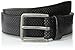 John Varvatos Men's Dimpled Leather Harness Buckle Belt