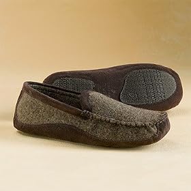 Orvis Boiled Wool Moccasin Slipper by Orvis