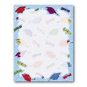 Grad Hats Letterhead by Lenmar